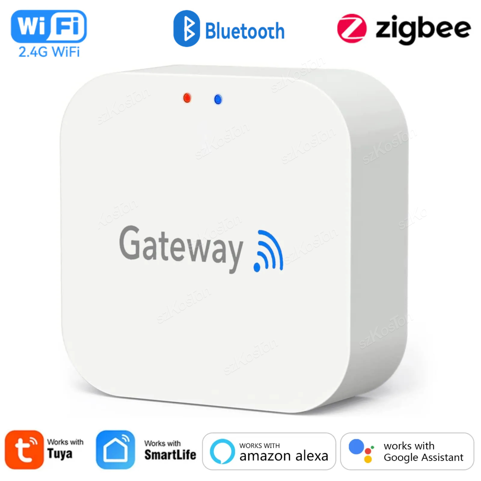 Smart Home Hub Matter - Многорежимный шлюз Tuya Smart Life, концентратор