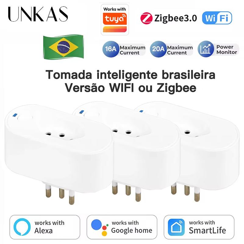 Smart Home Elements - Умная розетка UNKAS с поддержкой Tuya