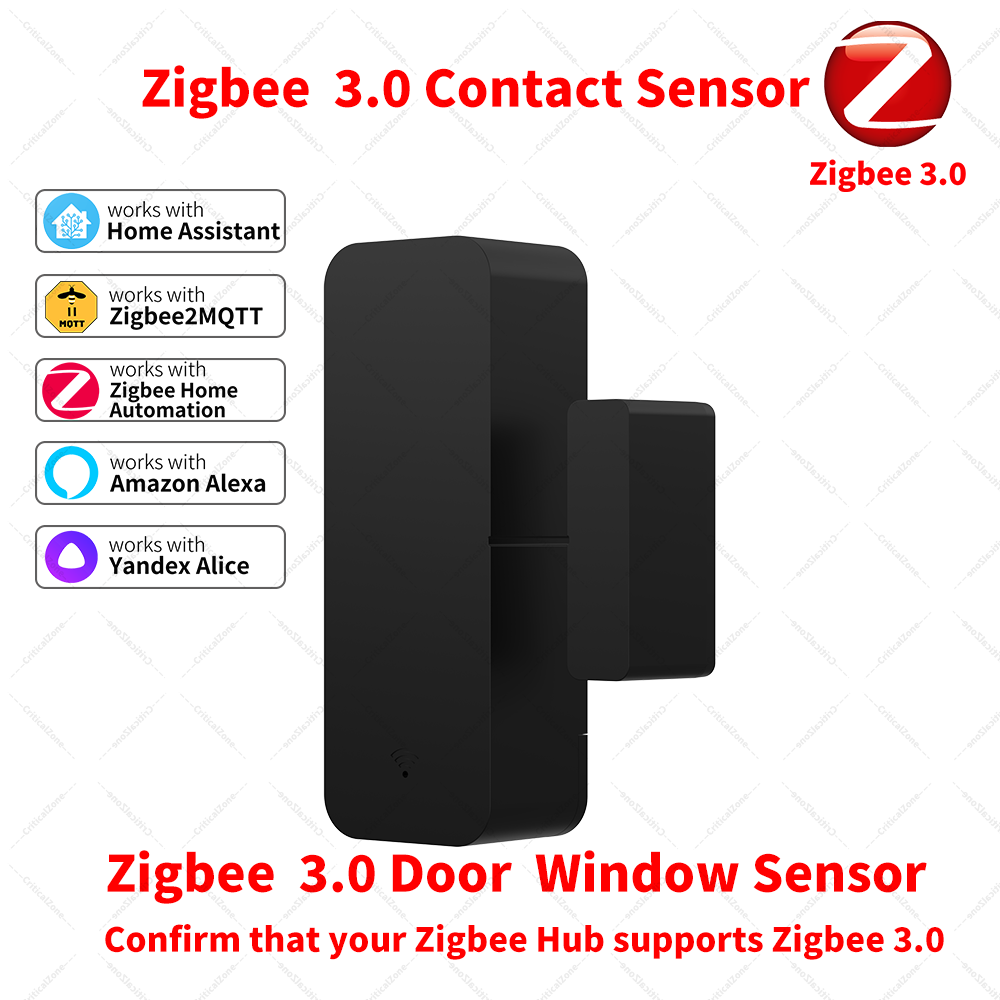 Smart Home Yandex - Датчик открытия двери/окна Zigbee 3.0, контактный