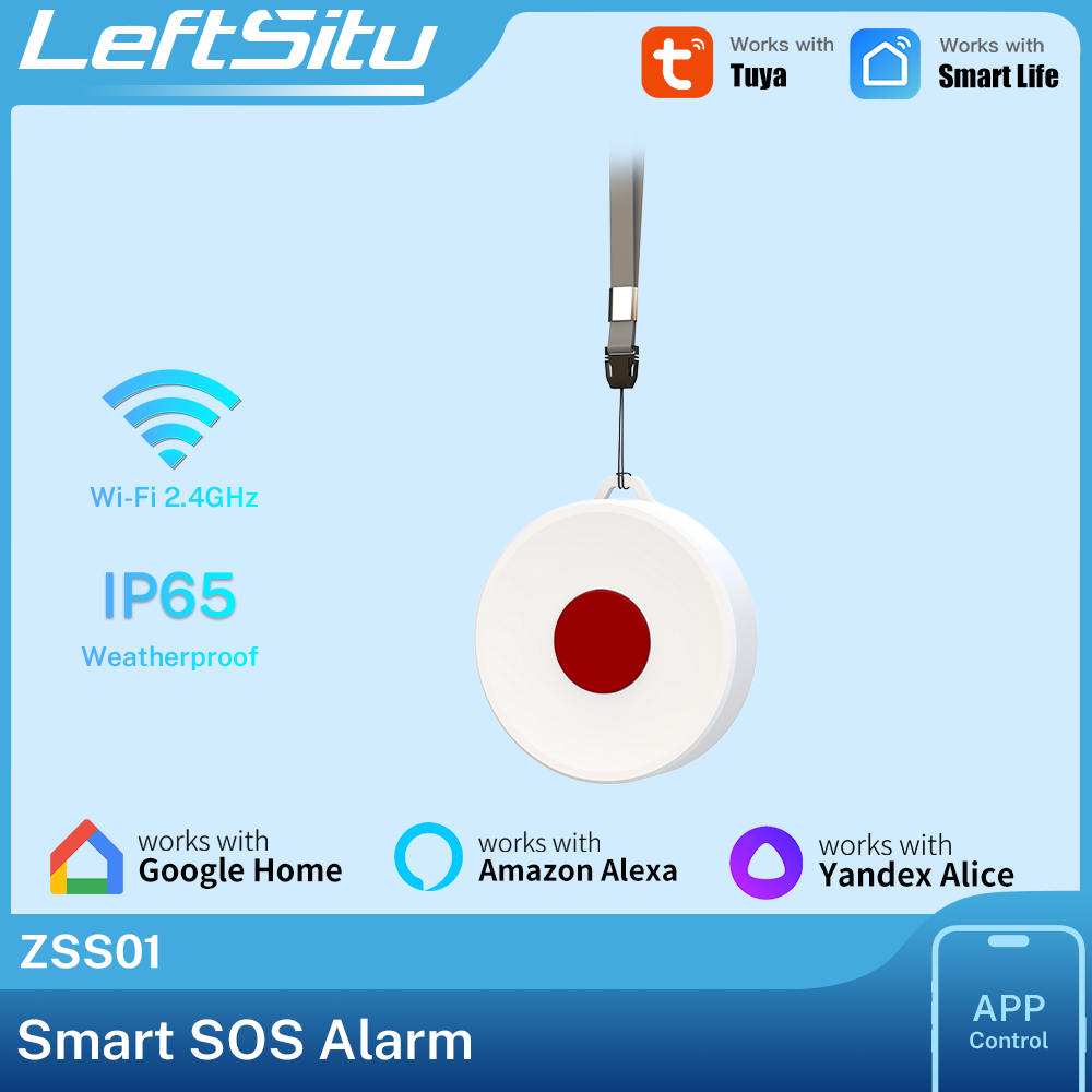 Smart Home Switch - Умная кнопка Tuya ZigBee IP65, беспроводной