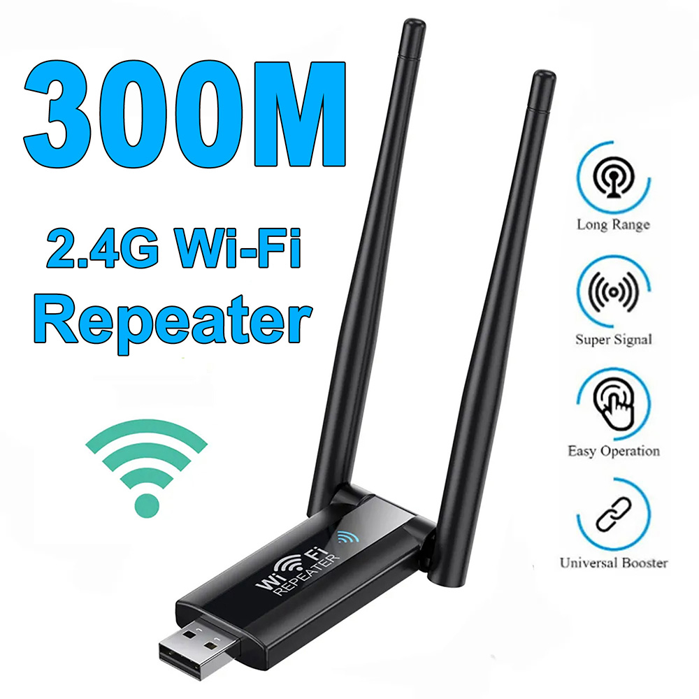 Smart Home Network - Беспроводной Wi-Fi репитер 300 Мбит/с, 2.4G,