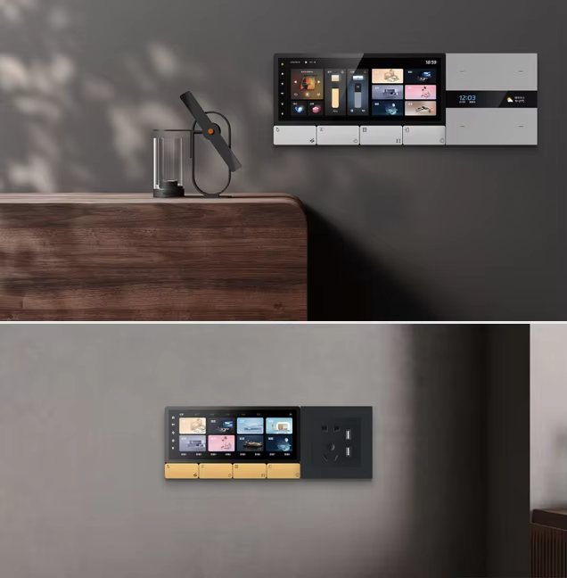 Smart Home Controller - F5 Tuya UK: Сенсорный музыкальный плеер-хост,
