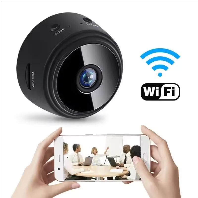 Smart Home Os - Мини-камера A9 Wi-Fi 1080P для видеонаблюдения,