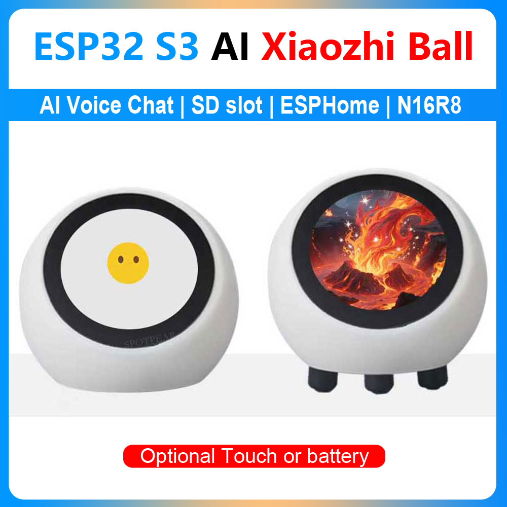 Smart Home Tv - ESP32 S3 1,28 дюйма N16R8 Макетная