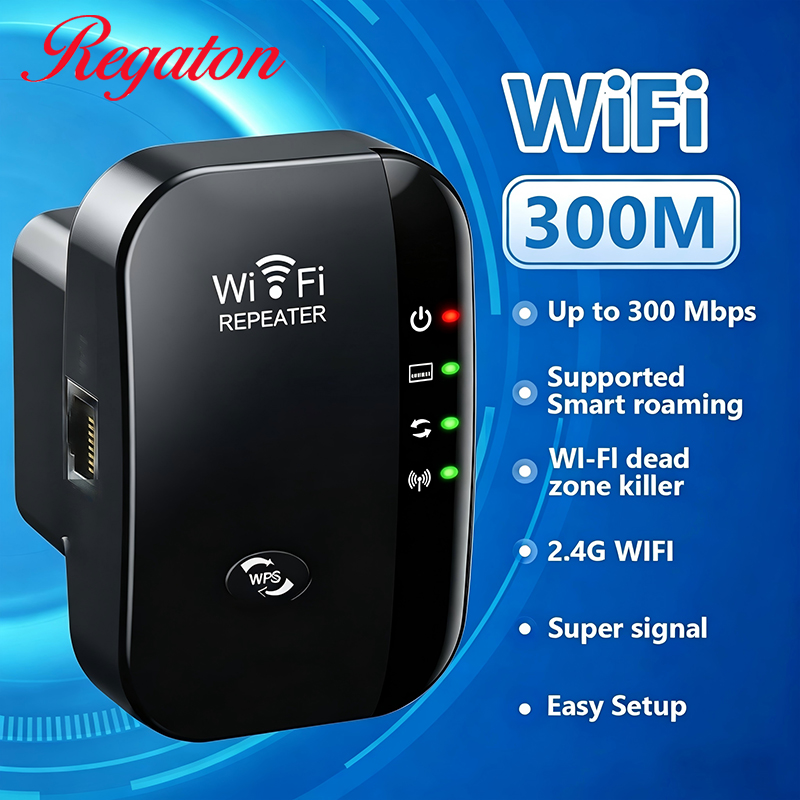 Smart Home Network - Беспроводной усилитель Wi-Fi 300 Мбит/с 2,4
