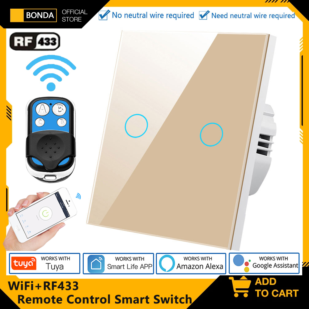 Smart Home Networking - Tuya EU WiFi + RF433 Умный