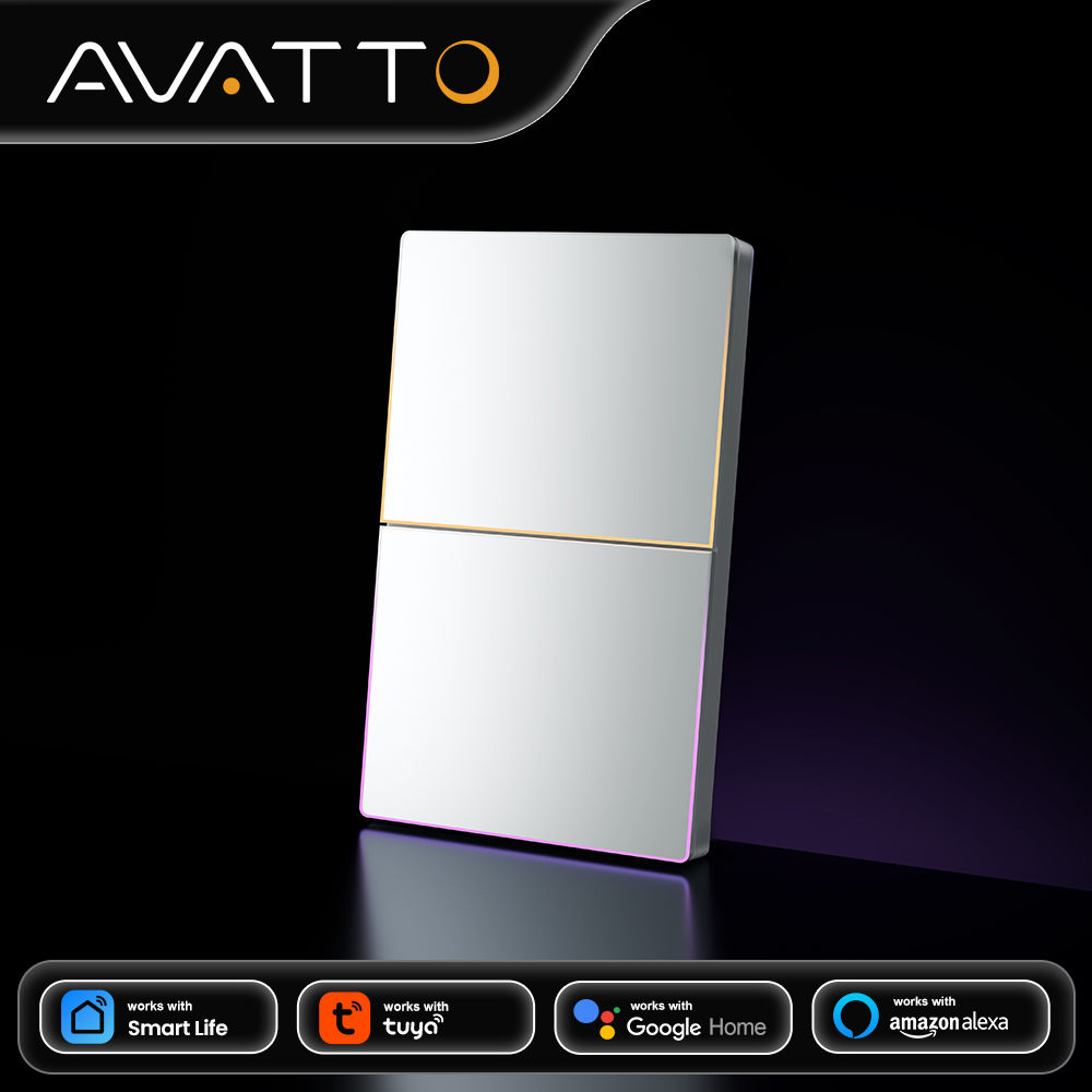Smart Home Switch - AVATTO 1/2/3/4-клавишный WiFi-умный выключатель света, беспроводной