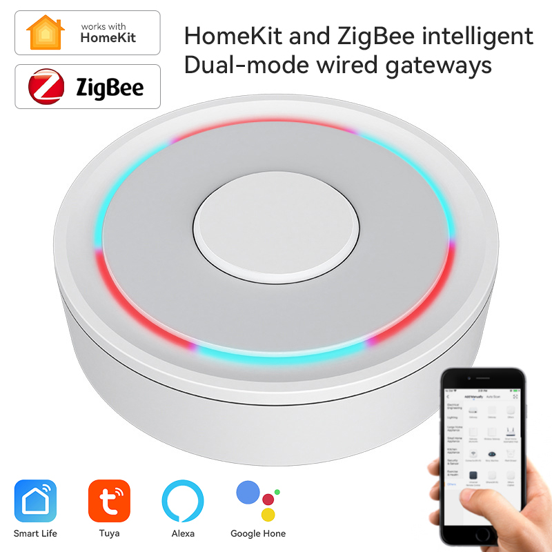Smart Home Hub Matter - Умный шлюз Tuya ZigBee Homekit, проводной