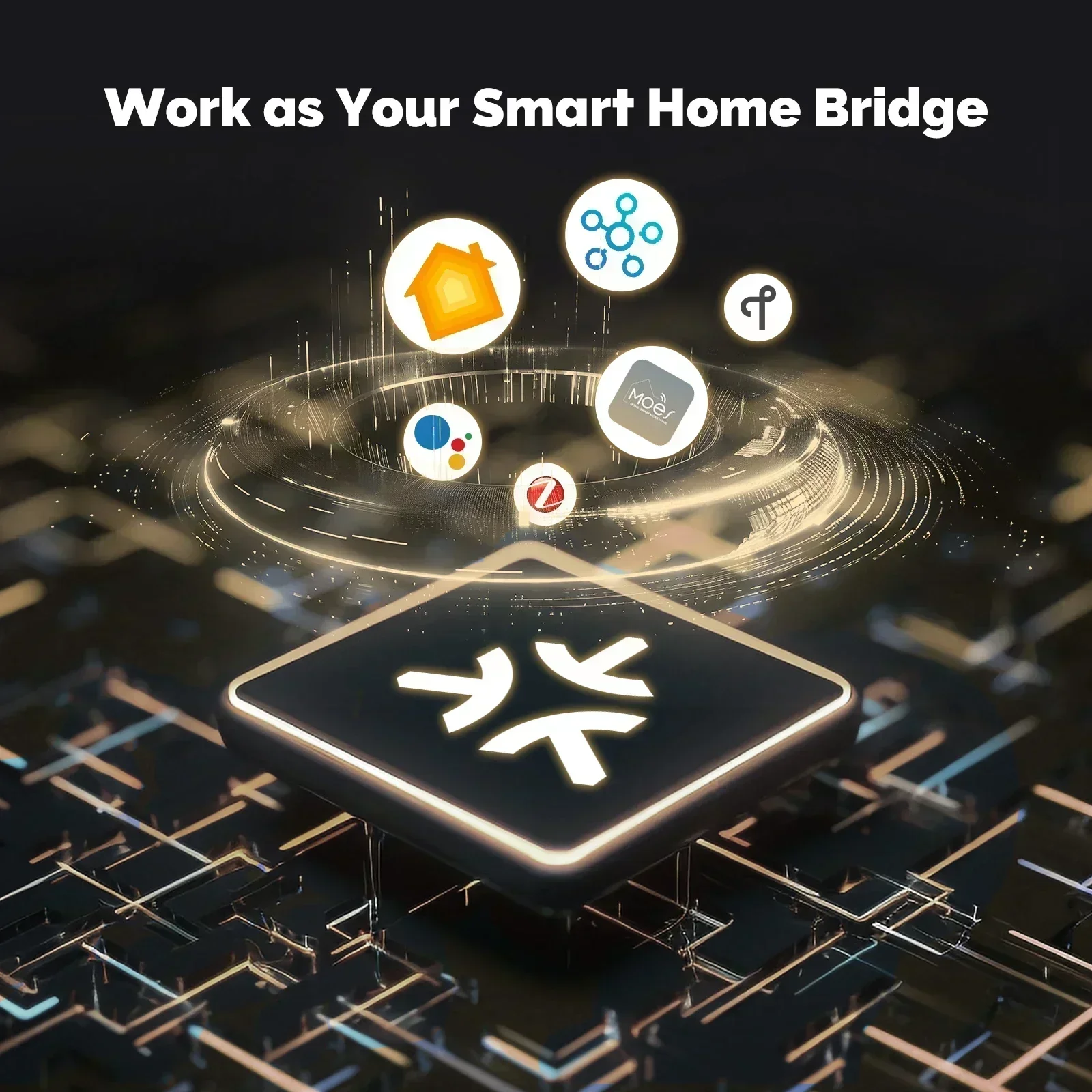 MOES Tuya Zigbee Matter Thread – обзор и цена Smart Home Hub Matter