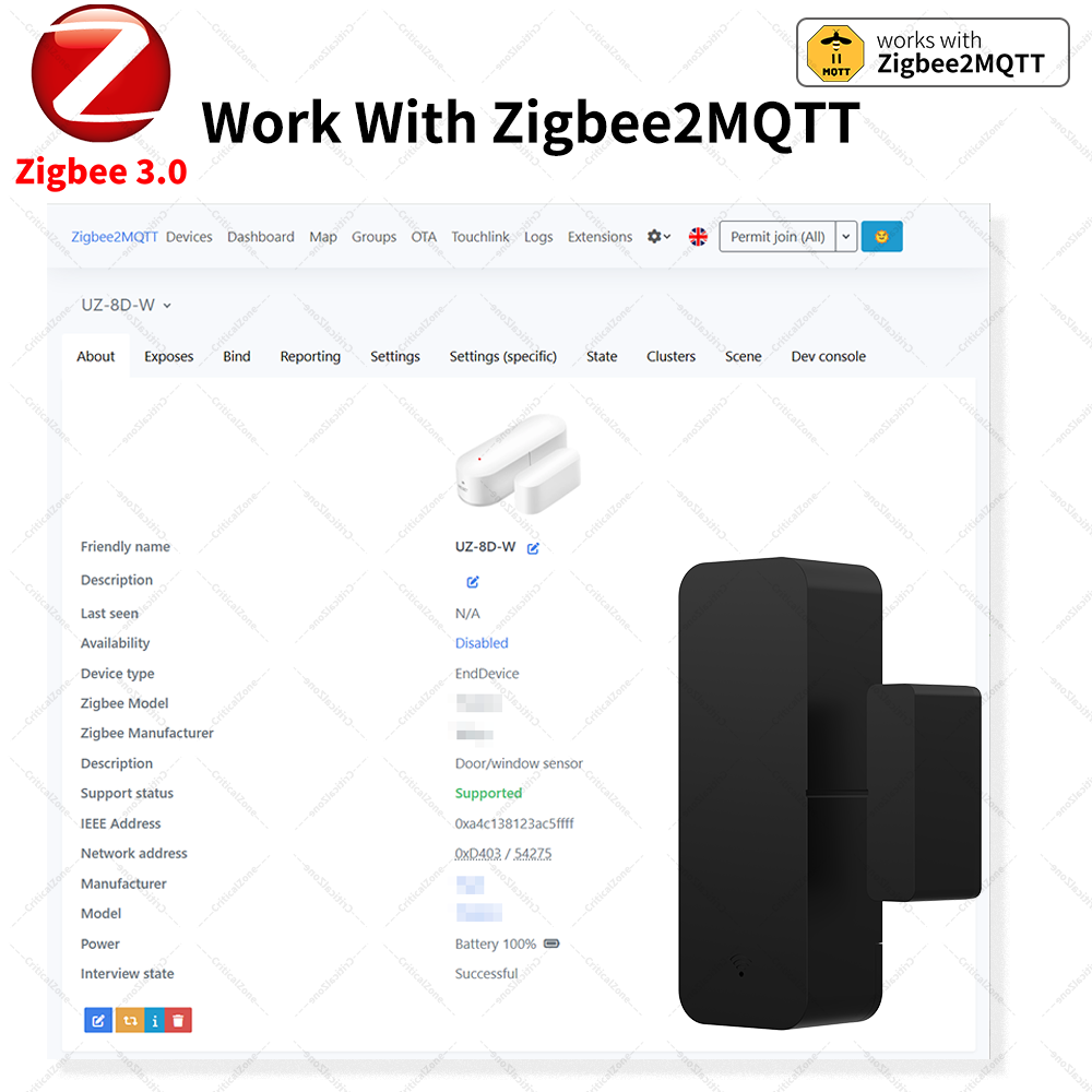 Датчик открытия двери/окна Zig – обзор и цена Smart Home Yandex