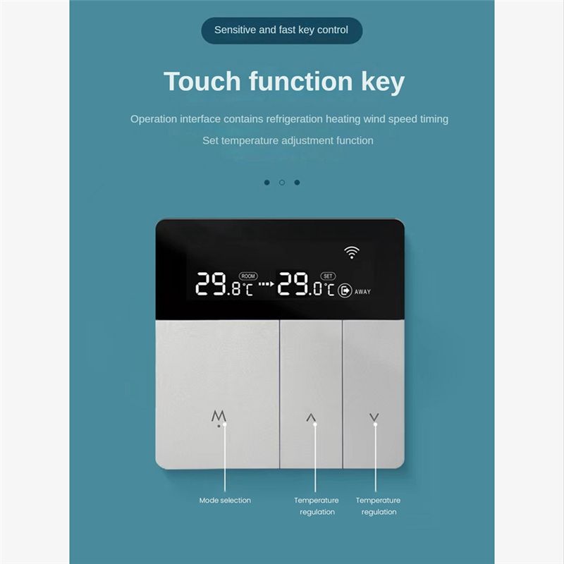 Умный термостат Tuya WiFi AT42 – обзор и цена Smart Home Yandex