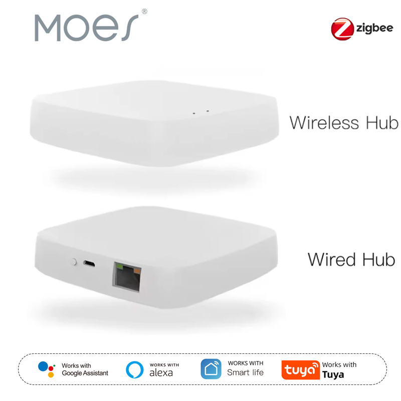 Moes Tuya ZigBee 3.0 Smart Gat – обзор и цена Smart Home Hub Matter