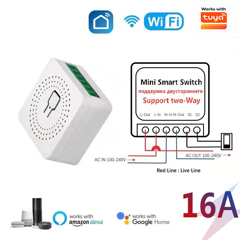 Умный Wi-Fi выключатель 16А дл – обзор и цена Smart Home Yandex
