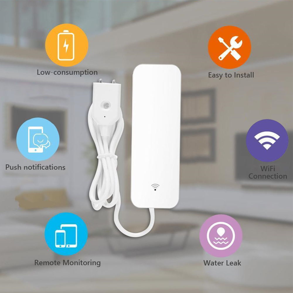 Датчик утечки воды Tuya Wi-Fi, – обзор и цена Smart Home Network