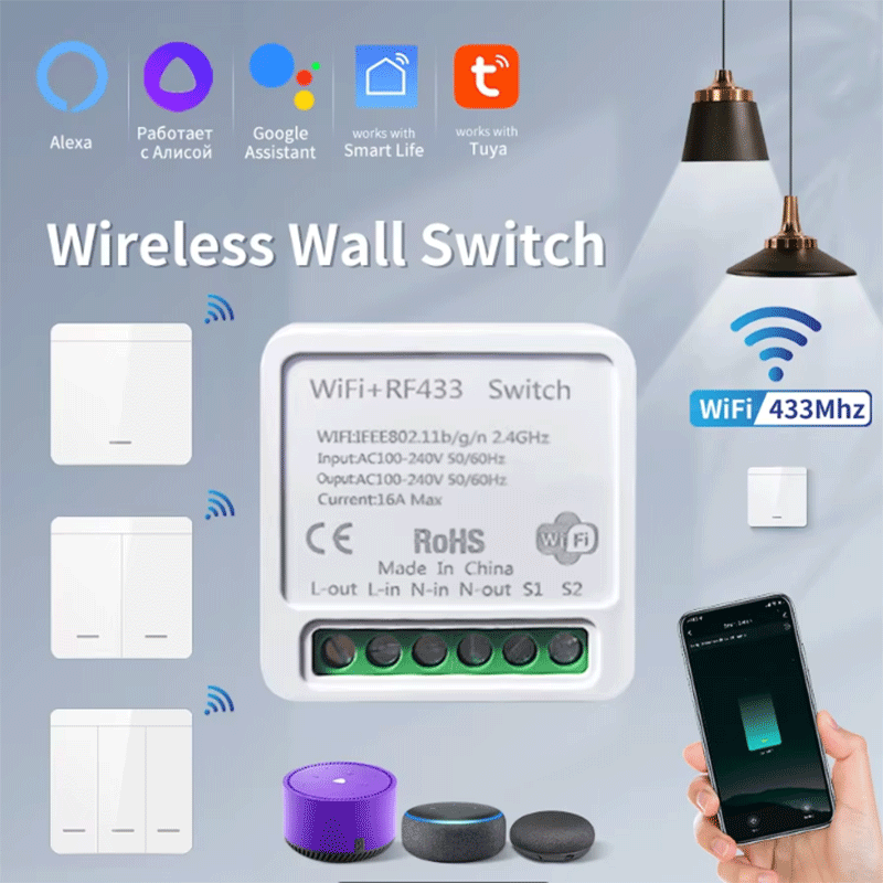 Умный выключатель света Tuya W – обзор и цена Smart Home Networking