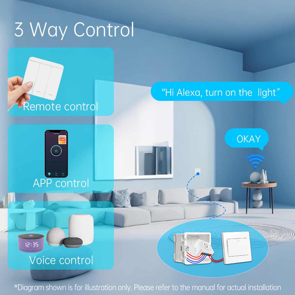 Умный выключатель света Tuya W – обзор и цена Smart Home Networking