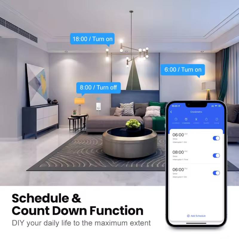 Умный Wi-Fi выключатель света  – обзор и цена Smart Home Switch