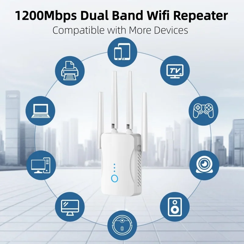 Двухдиапазонный Wi-Fi репитер  – обзор и цена Smart Home Network