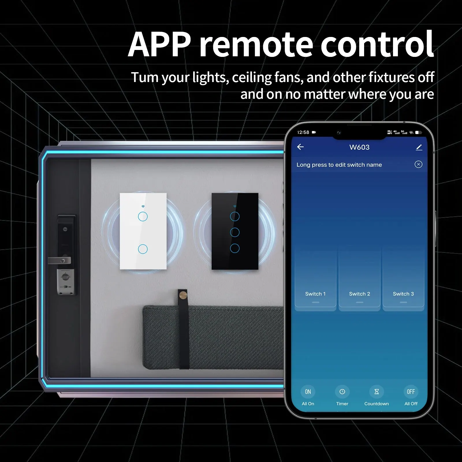 Умный выключатель TNCE Tuya Wi – обзор и цена Smart Home Switch