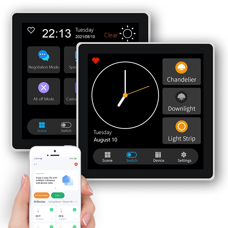 FUERS 4-дюймовый сенсорный экр – обзор и цена Smart Home Switch