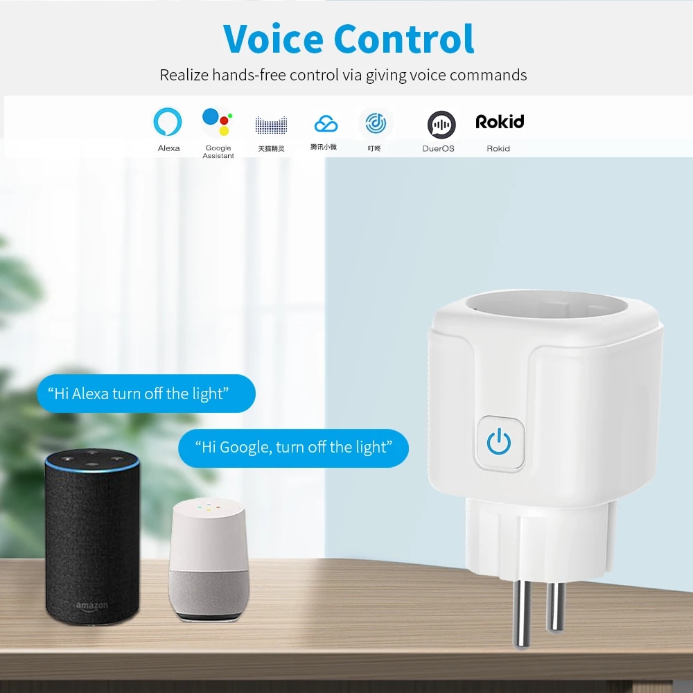 Умная Wi-Fi розетка (EU Plug)  – обзор и цена Smart Home Yandex