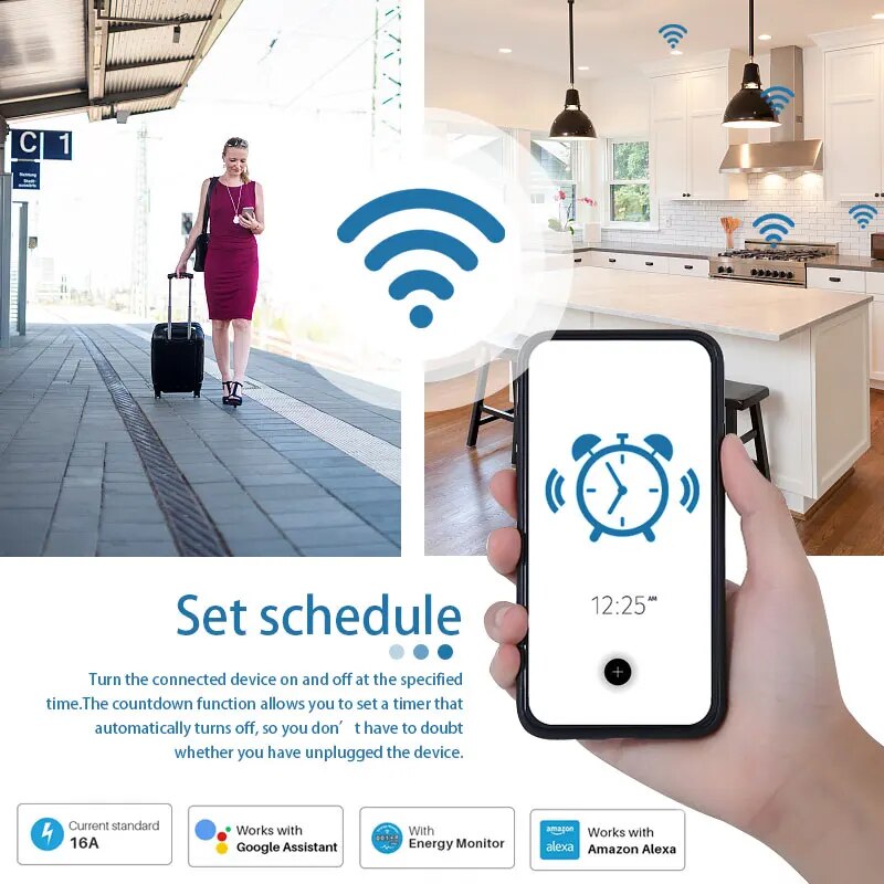 Умная Wi-Fi розетка (EU Plug)  – обзор и цена Smart Home Yandex