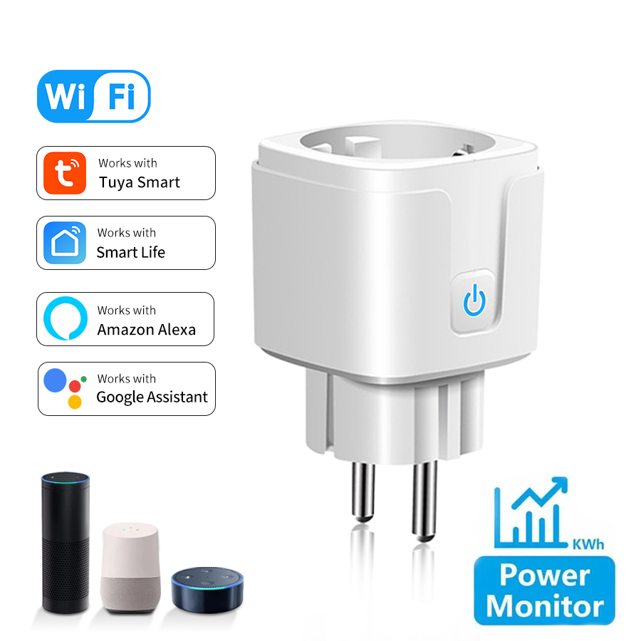 Умная розетка Tuya EU 16A AC10 – обзор и цена Smart Home Elements
