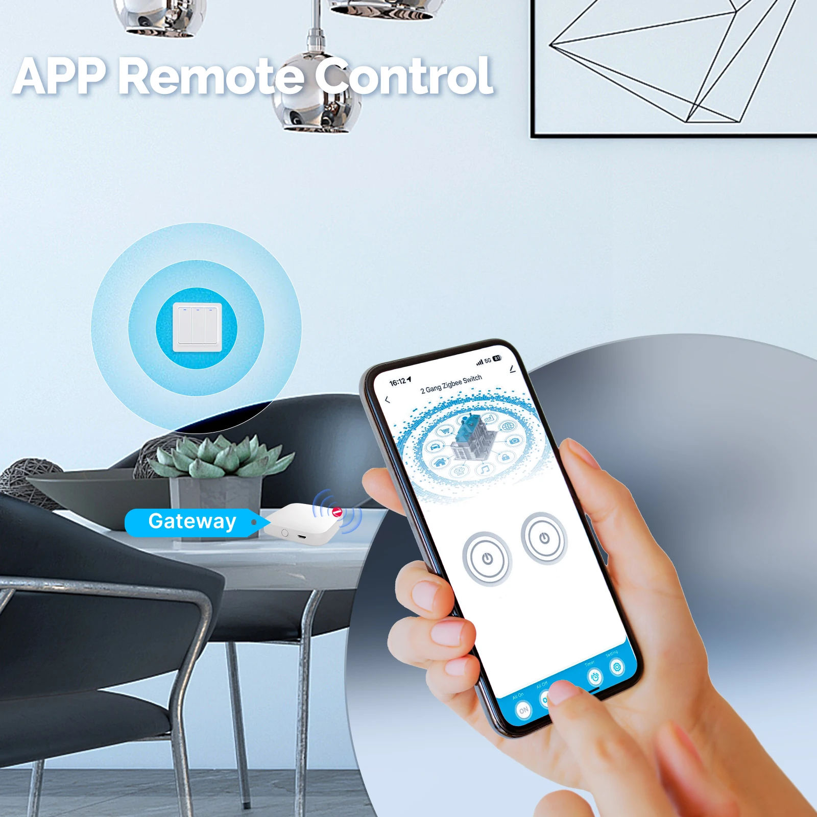 Умный выключатель света MOES Z – обзор и цена Smart Home Switch