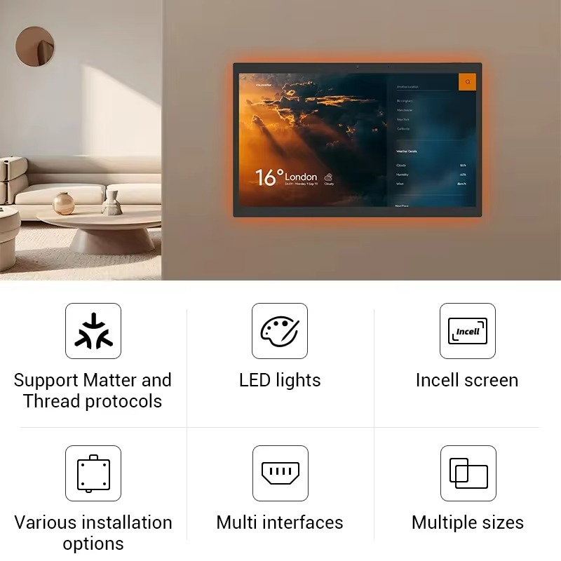 10.1/15.6-дюймовая сенсорная п – обзор и цена Smart Home Controller