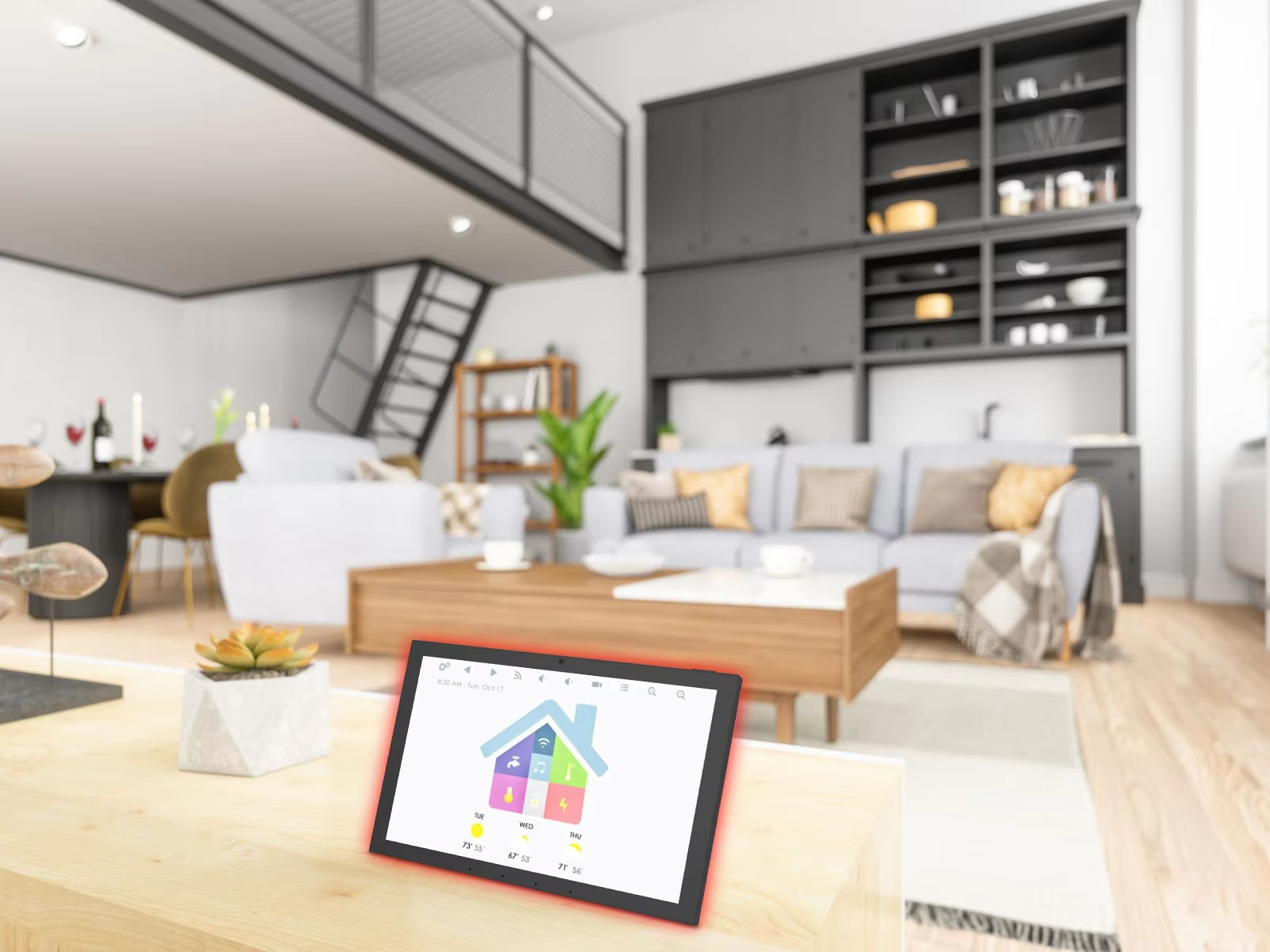 10.1/15.6-дюймовая сенсорная п – обзор и цена Smart Home Controller