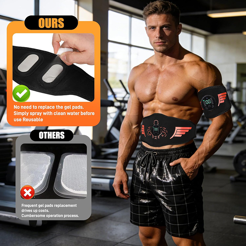 USB-заряжаемый EMS-тренажер дл – обзор и цена Smart Home Gym